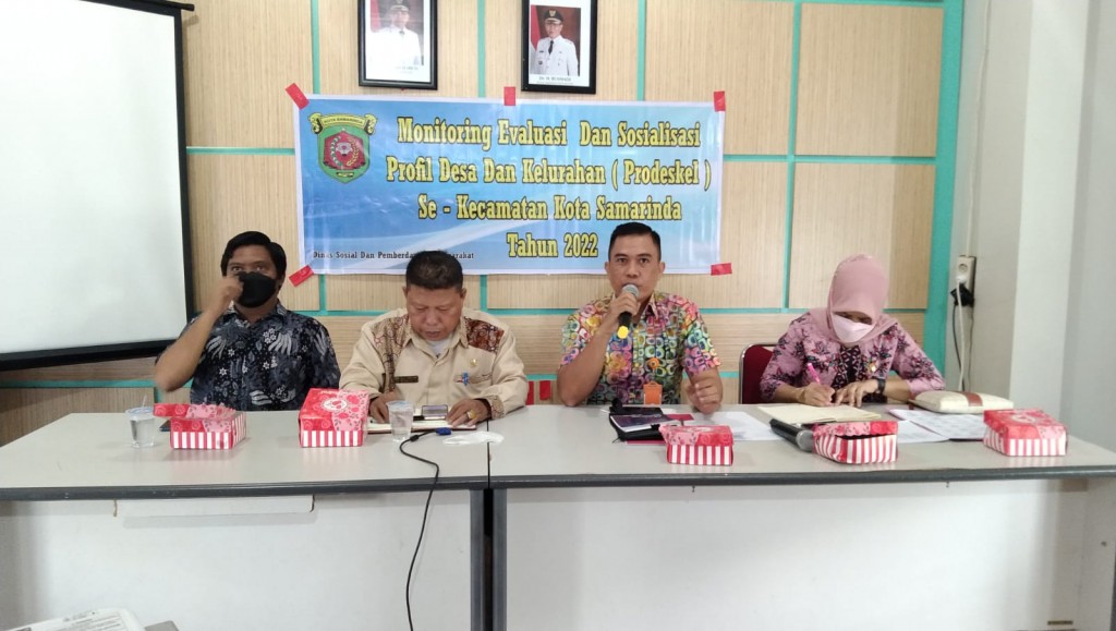 Monitoring Evaluasi dan Sosialisasi Profil Desa dan Kelurahan ( PRODESKEL ) Se- Kecamatan Kota Samarinda